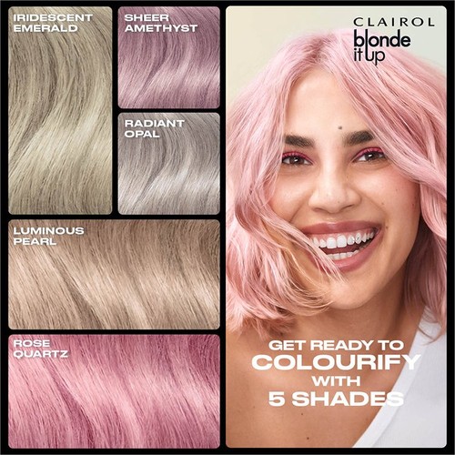 Clairol Blonde It Up Crystal Glow Toner Kit Radiant Opal