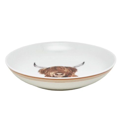Cow Decal Pasta Bowl