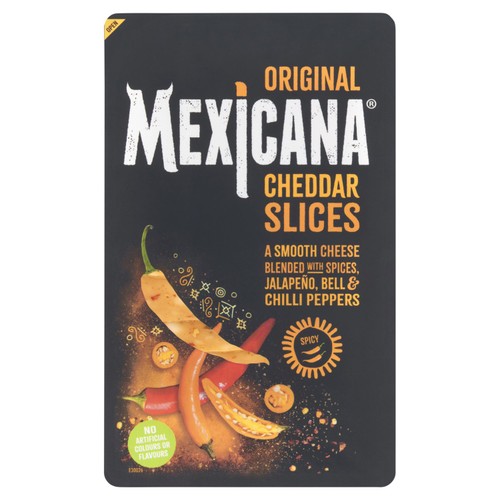 Mexicana Original Hot Cheddar Slices