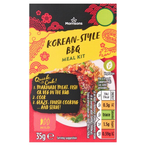 Morrisons Korean BBQ Meal Kit 