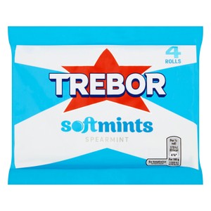 Trebor Softmints Spearmint Multipack 4 pack 38g