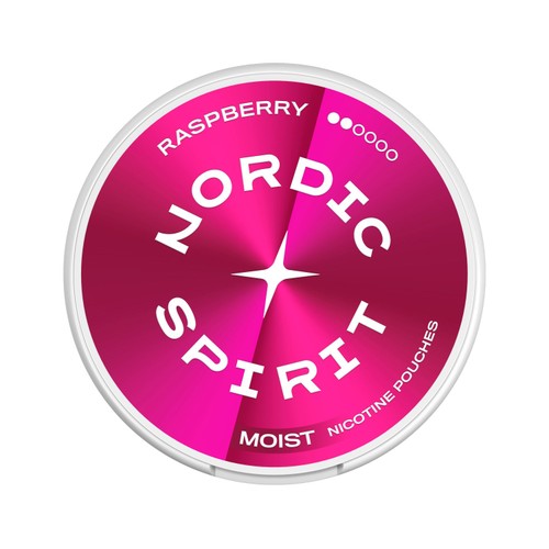 Nordic Spirit Raspberry Regular 6mg Nicotine Pouches