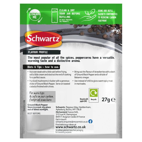 Schwartz Ground Black Pepper 