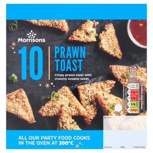 Morrisons 10 Prawn Toast