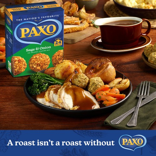 Paxo Sage & Onion Stuffing Mix 2 x 170g (340g)