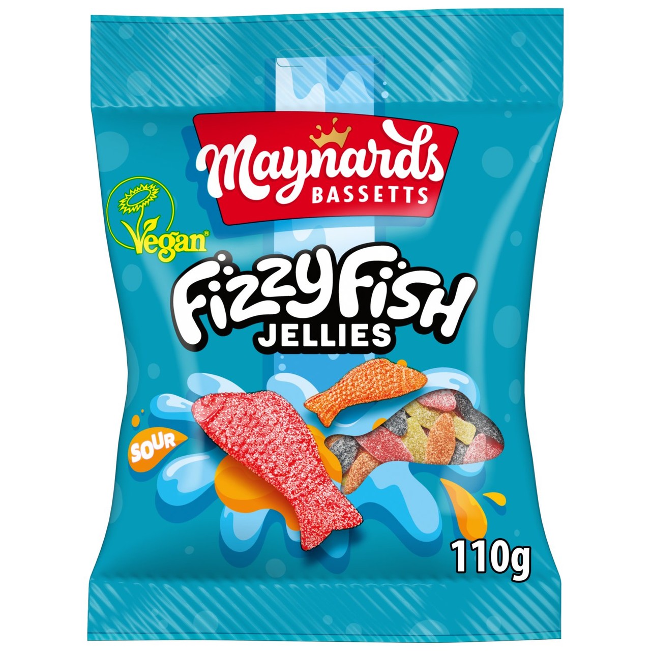 Maynards Bassetts Fizzy Fish