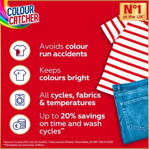 Dylon Colour Catcher 40 Colour Protection Sheets