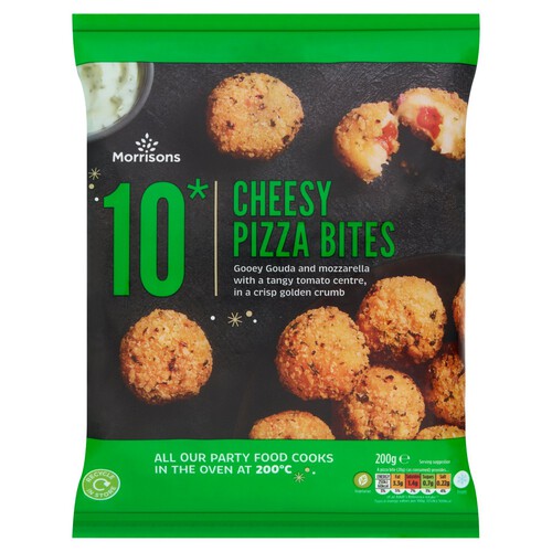 Morrisons 10 Cheesy Pizza Bites 