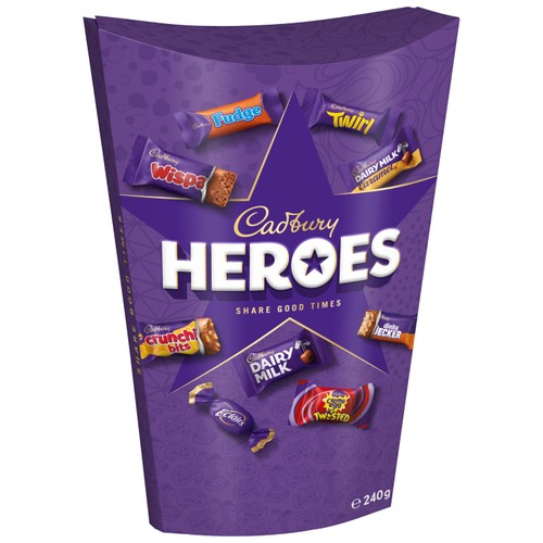 Cadbury Heroes Carton 240g