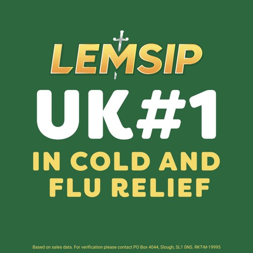 Lemsip Max Day & Night Cold & Flu Relief    16 Capsules