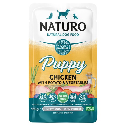 Naturo Puppy Grain Free Chicken Pouch