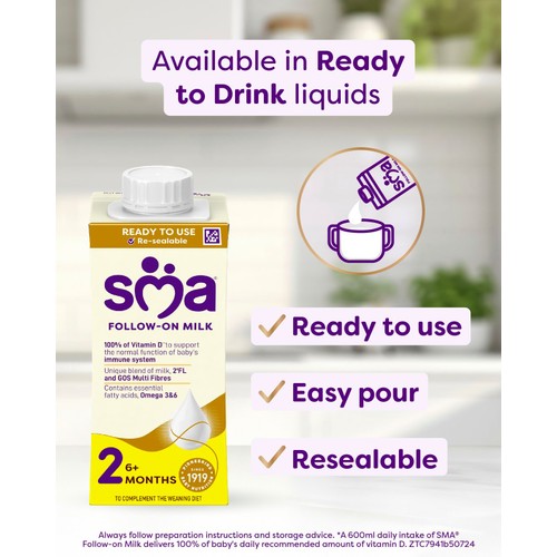 SMA Follow-On Baby Milk Powder Formula 6-12 Months 800g