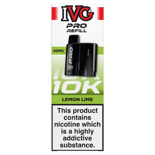 IVG pro 12 pods lemon lime