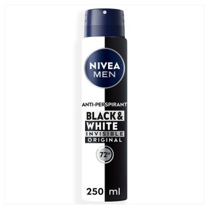 Nivea Men Black & White Original Anti Perspirant Deodorant Spray 250ml