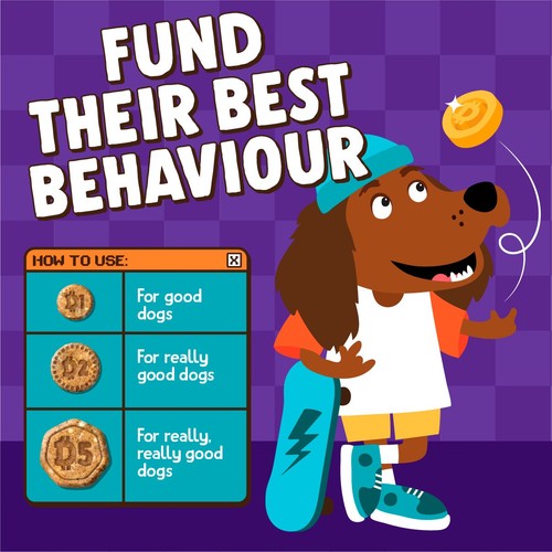 Denzel's Coins Chicken & Pumpkin Dog Treats 90g