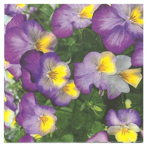 Nutmeg Home Photo Floral Napkins