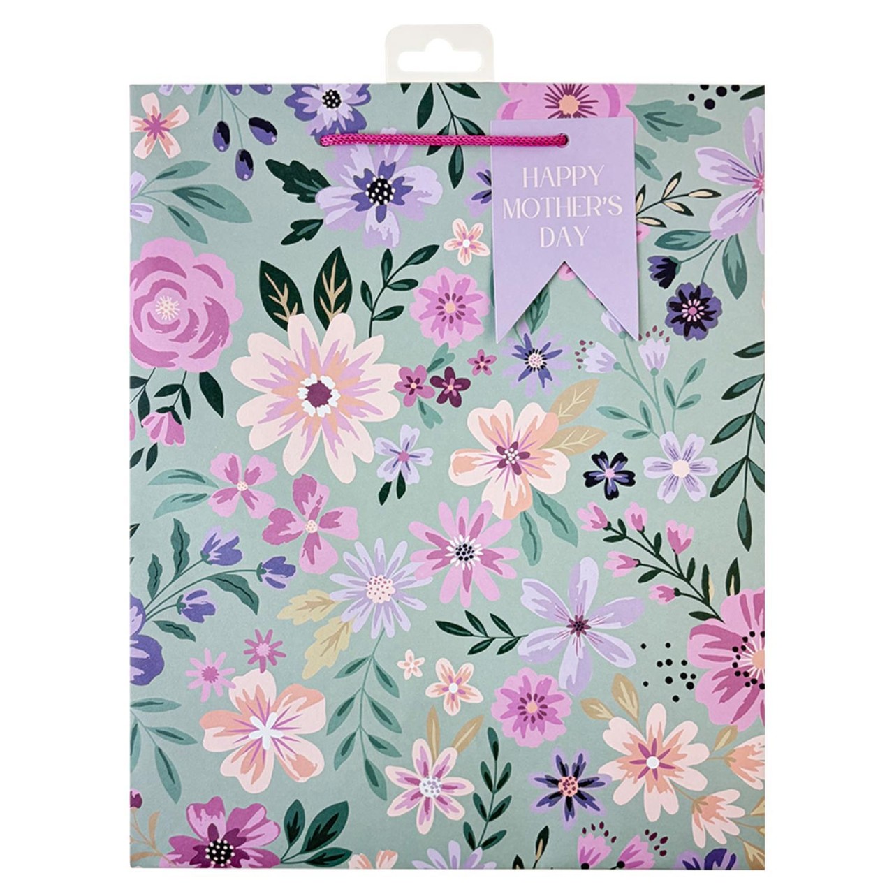Morrisons Mother's Day Large Floral Gift Bag