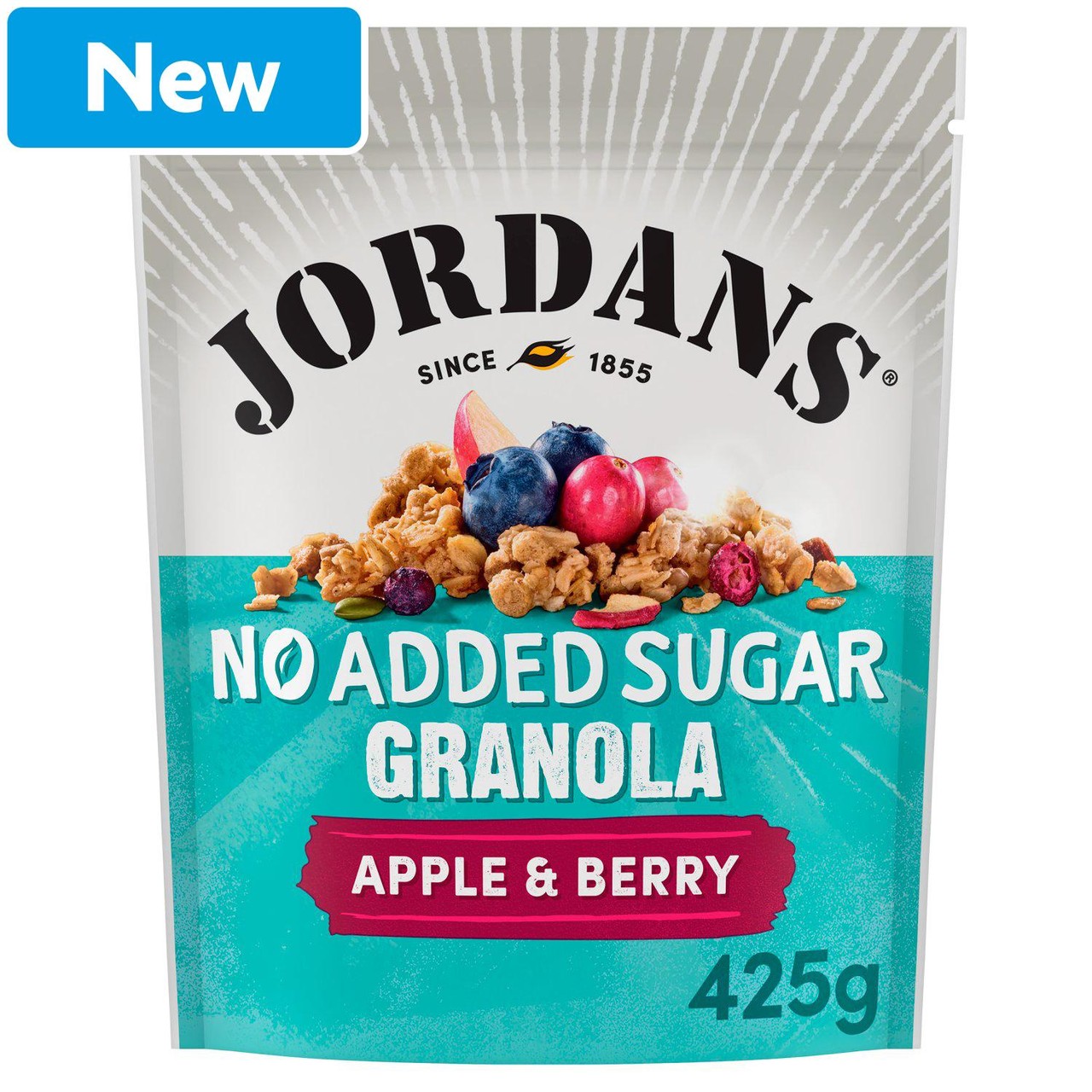 Jordans No Added Sugar Granola Apple & Berry 425g