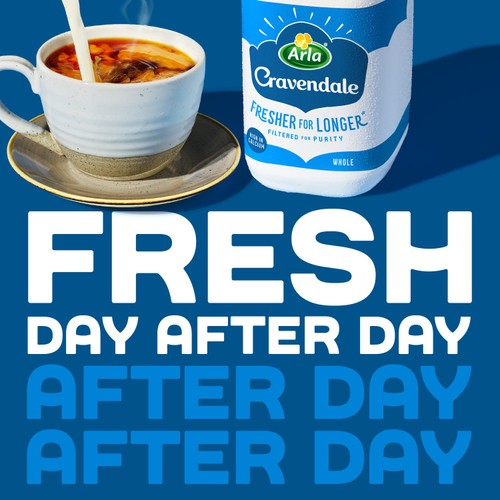 Cravendale Filtered Fresh Whole Milk Fresher for Longer 2L
