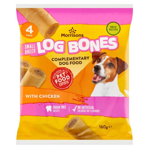 Morrisons meat filled bone small dog snacks