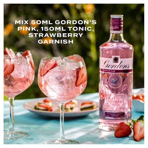 Gordon's Premium Pink Distilled Flavoured Gin 