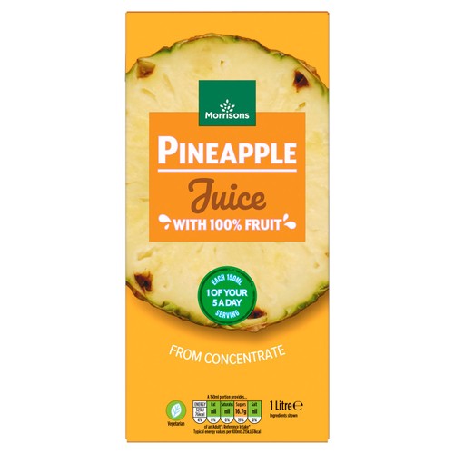 Morrisons Pineapple Juice from Concentrate