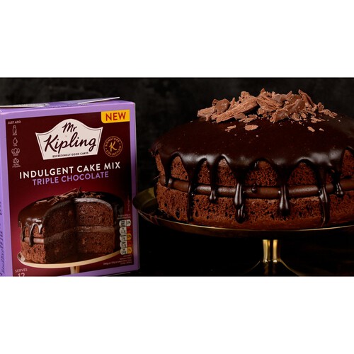 Mr Kipling Signature Triple Chocolate Cake Mix