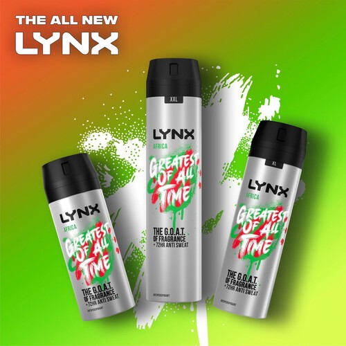 Lynx  Africa Anti-perspirant Deodorant Spray for Men