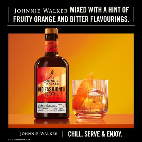 Johnnie Walker Old Fashioned Cocktail Drink 20.5% vol