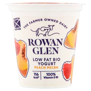 Low Fat Bio Yogurt Peach Melba 125g