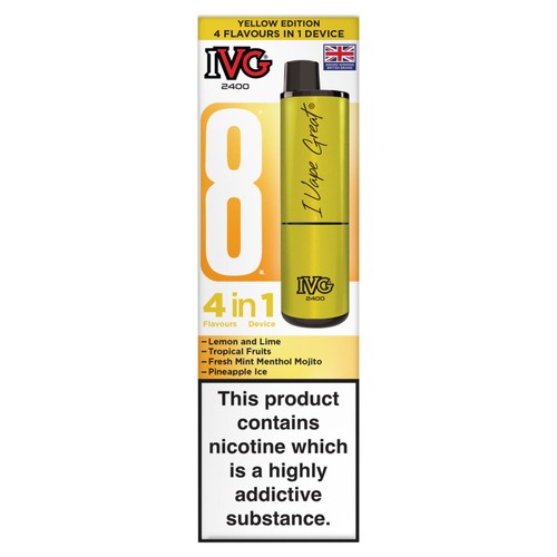 IVG 2400 Rechargeable Yellow Edition 20mg