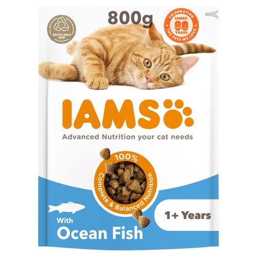 Iams For Vitality Adult 1+ Years With Ocean Fish