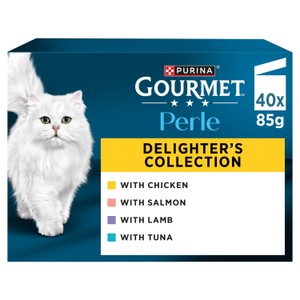 Gourmet Perle Delighters Collection in Gravy Wet Cat Food 