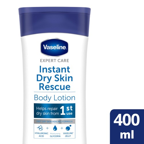 Vaseline Expert Care Instant Dry Skin Rescue Body Lotion 400 ml