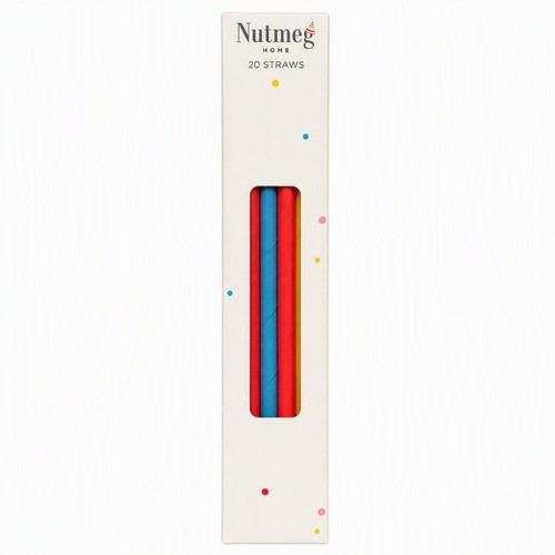 Nutmeg Generic Party Straw