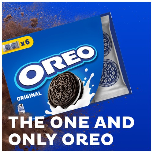 OREO Lunchbox Vanilla Cookies 6 Pack Multipack 