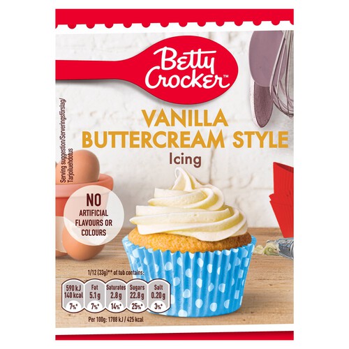 Betty Crocker Vanilla Buttercream Style Icing