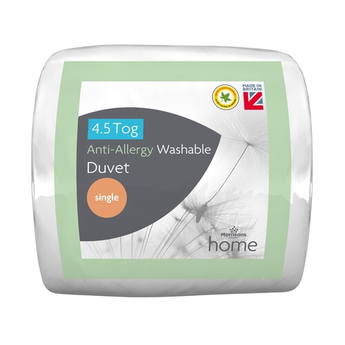 4.5 Tog Anti Allergy Ultrabounce Duvet Single