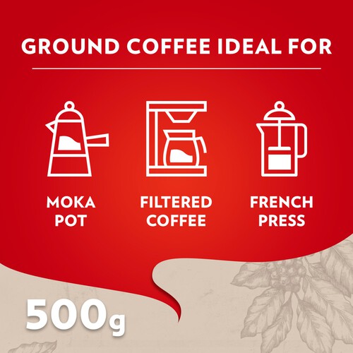 Lavazza Qualita Rossa Ground Coffee 