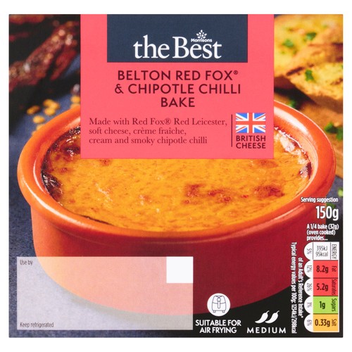 Morrisons The Best Belton Red Fox & Chipotle Chilli Bake 150g