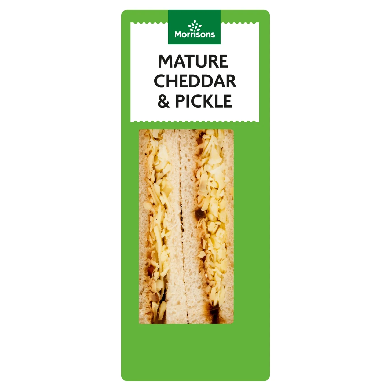 Morrisons Mature Cheese & Pickle Sandwich