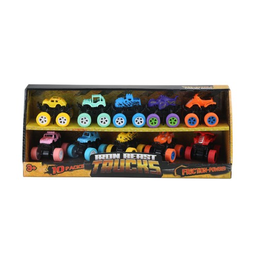 Iron Beast Monster Trucks 10pk