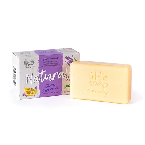 Little Soap Company Naturals Citrus & Lavender Soap Bar 