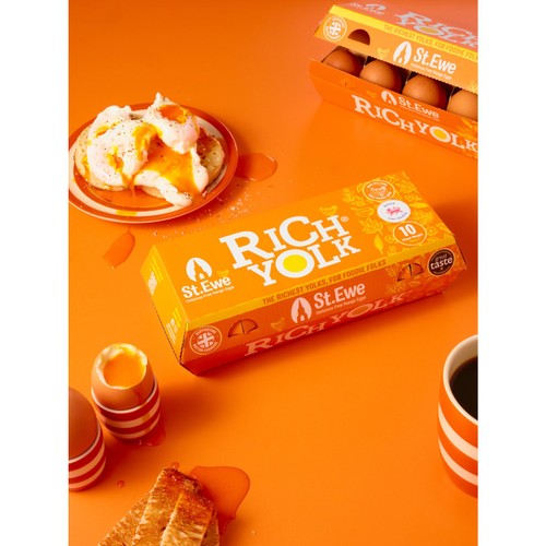 St Ewe Rich Yolk Mixed Weight Free Range Eggs