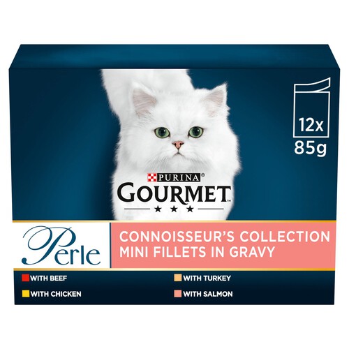 Gourmet Perle Connoisseur's Selection In Gravy Wet Cat Food