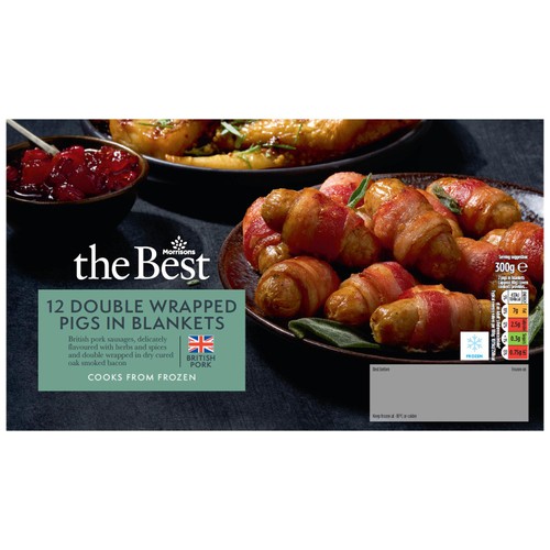 Morrisons The Best Double Wrapped Pigs In Blankets 300g