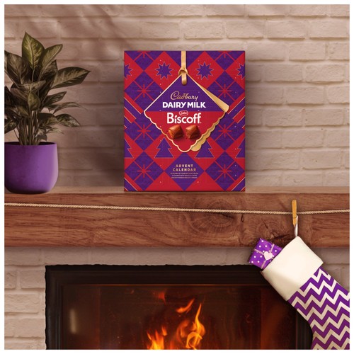 Cadbury Dairy Milk Biscoff Chocolate Advent Calendar 236g