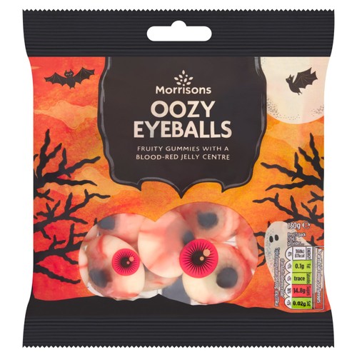 Morrisons Ooozy Eyes Halloween Sweets    130g