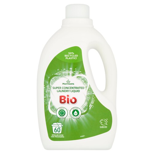 Morrisons Bio Super Concentrated Liquid 60 Washes