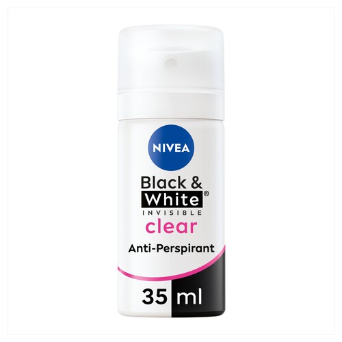 NIVEA Black & White Original 72h Anti-Perspirant Deodorant Travel Spray